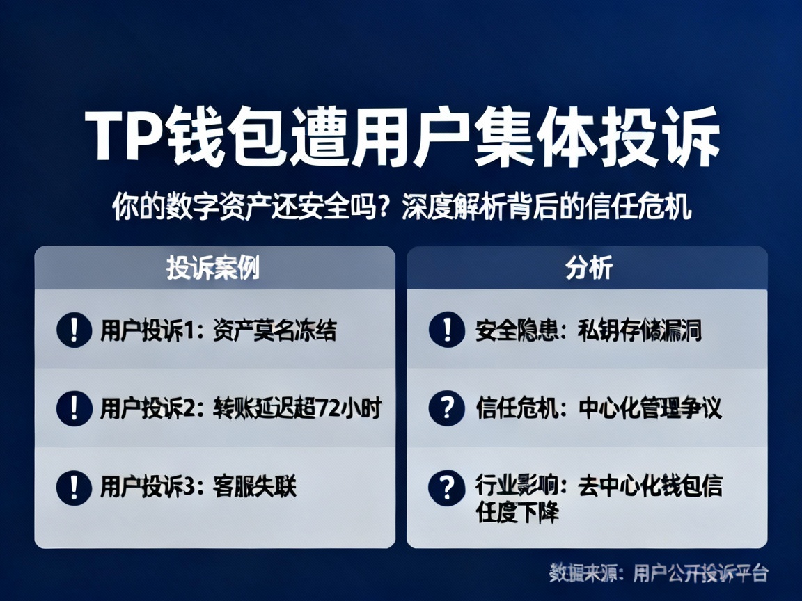 TP钱包遭用户集体投诉，你的数字资产还安全吗？深度解析背后的信任危机