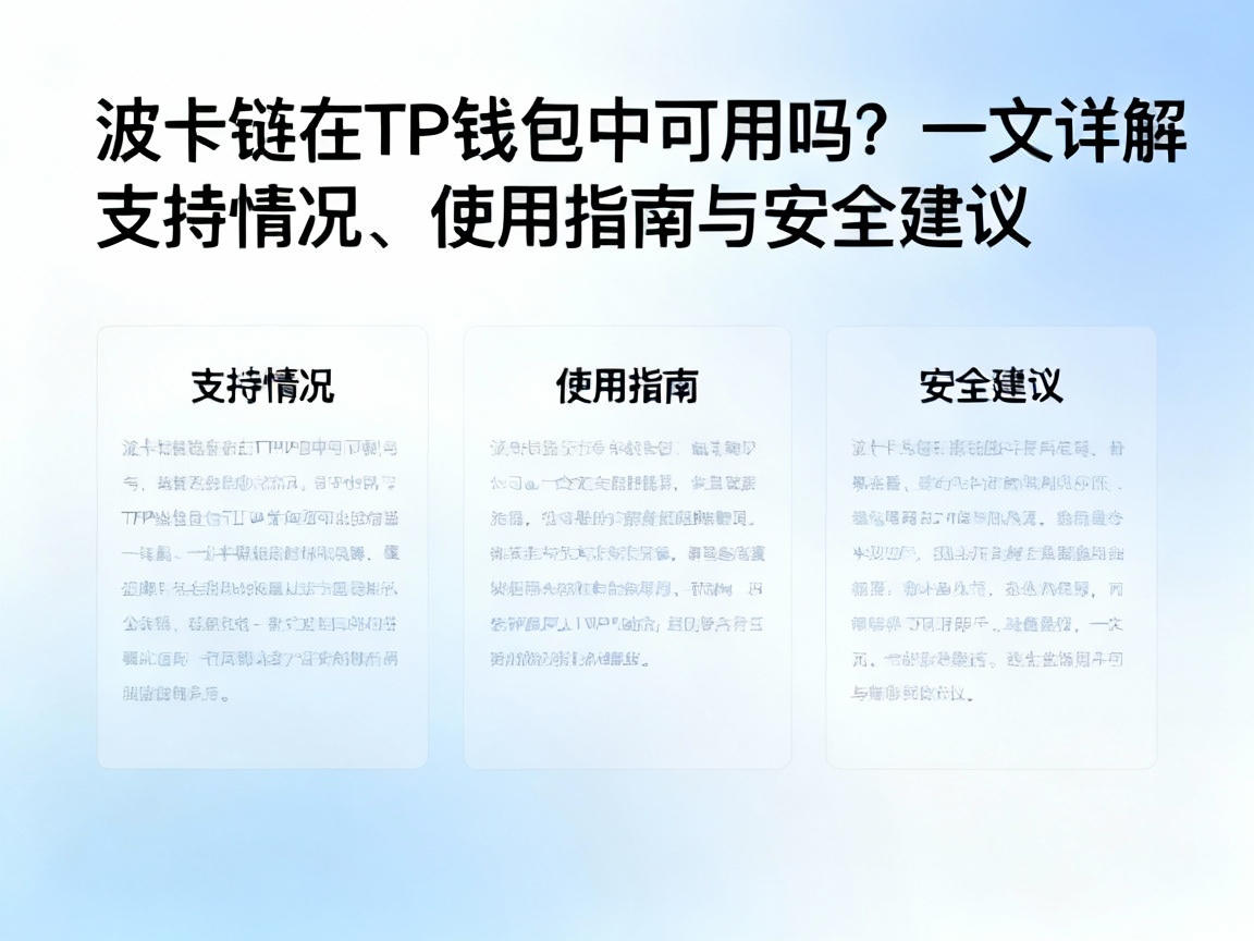 波卡链在TP钱包中可用吗？一文详解支持情况、使用指南与安全建议
