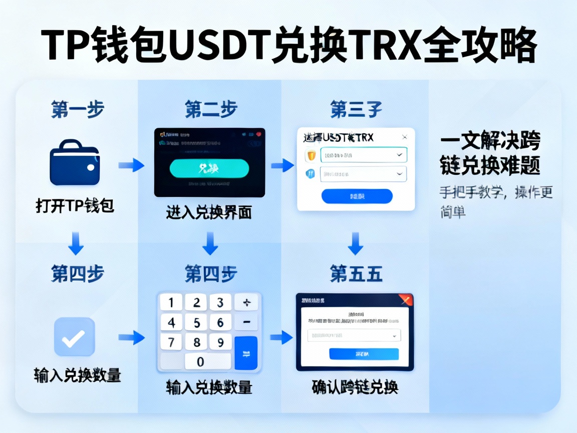 手把手教学，TP钱包中USDT兑换TRX全攻略，一文解决跨链兑换难题