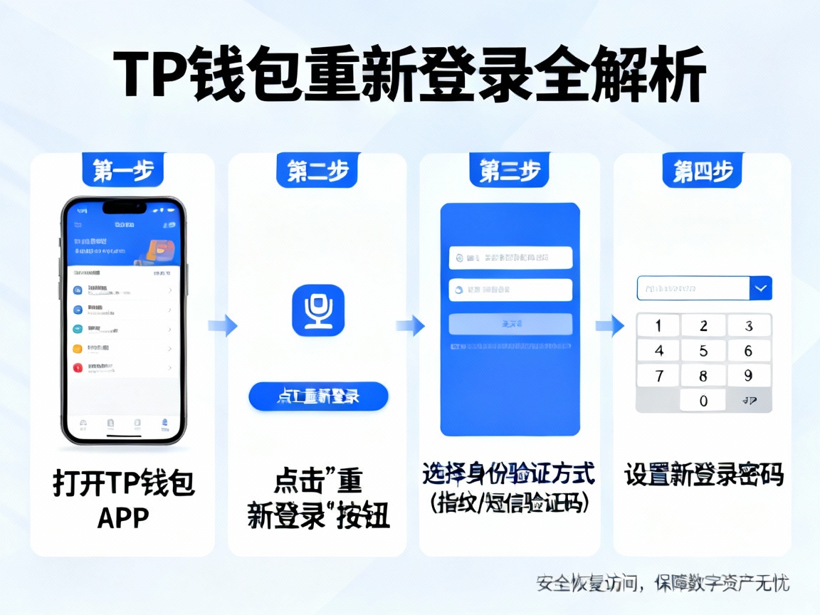 TP钱包重新登录全解析，一步步教你安全恢复访问，保障数字资产无忧