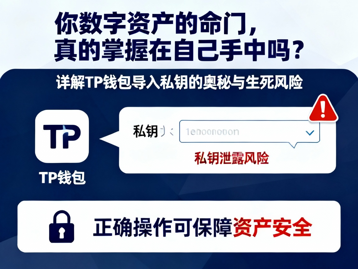 你数字资产的命门，真的掌握在自己手中吗？详解TP钱包导入私钥的奥秘与生死风险