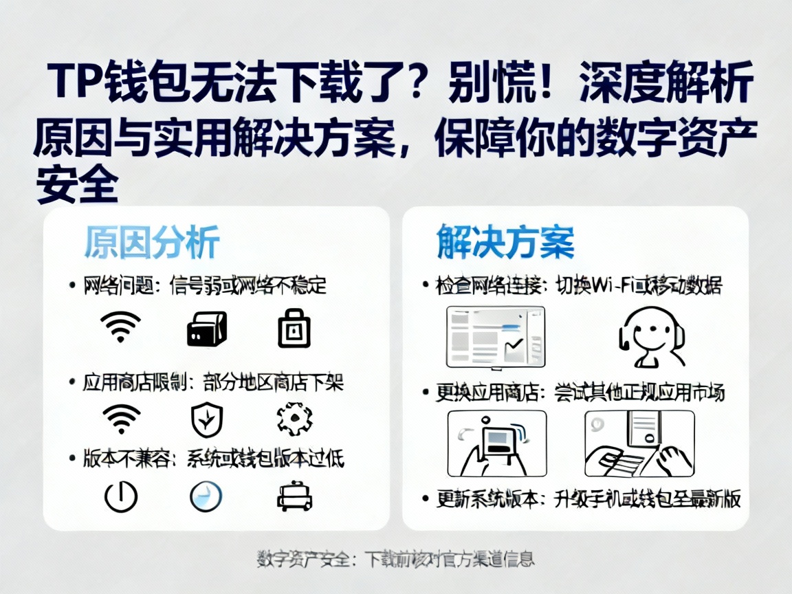 TP钱包无法下载了？别慌！深度解析原因与实用解决方案，保障你的数字资产安全