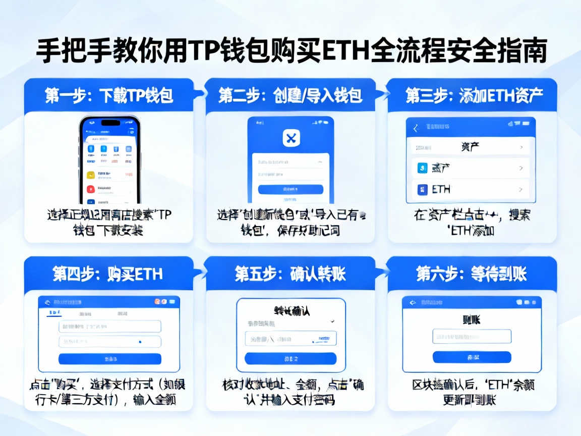 手把手教你用TP钱包购买ETH，从下载到到账的全流程安全指南