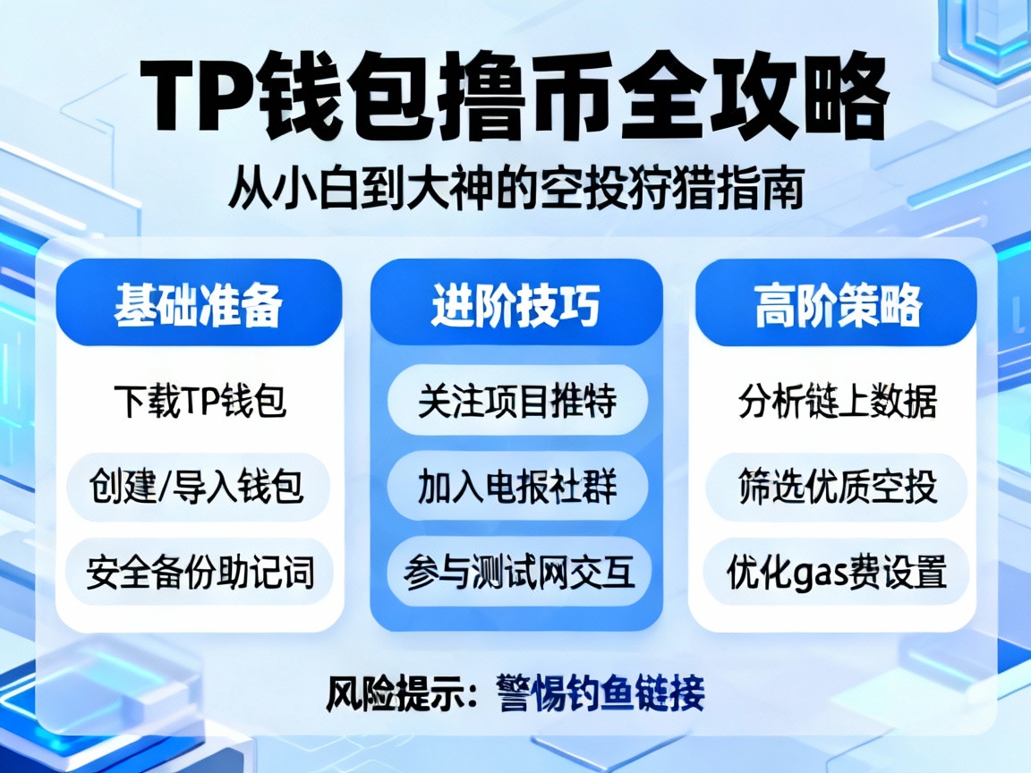 TP钱包撸币全攻略，从小白到大神的空投狩猎指南