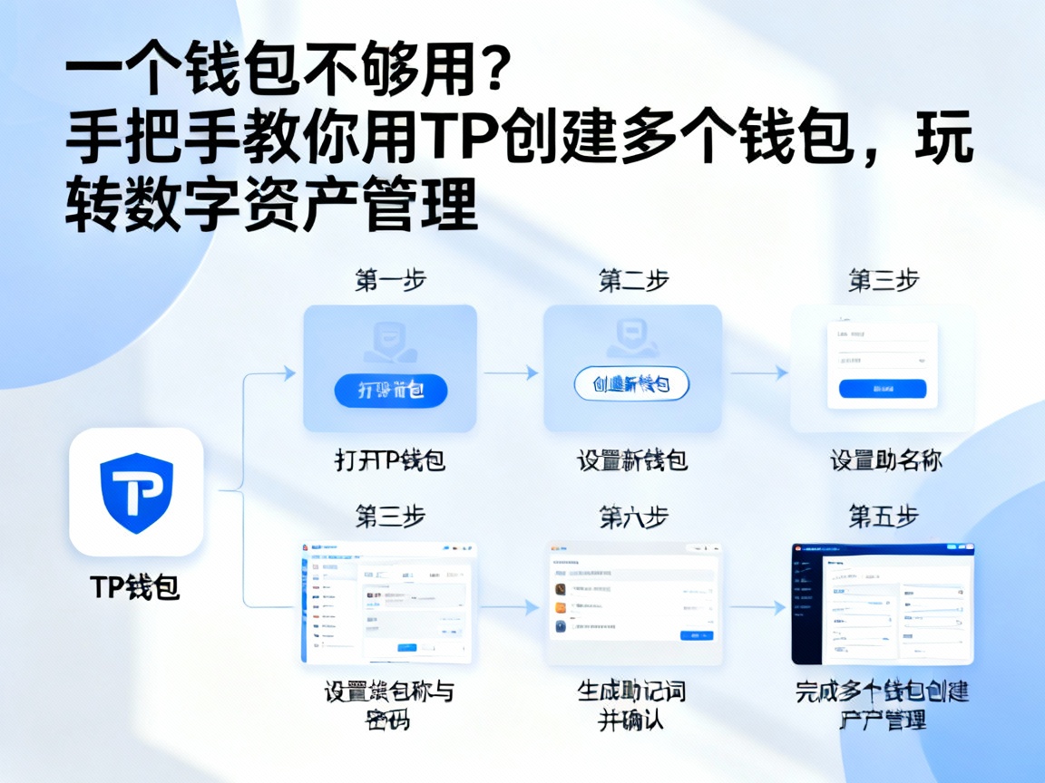 一个钱包不够用？手把手教你用TP创建多个钱包，玩转数字资产管理