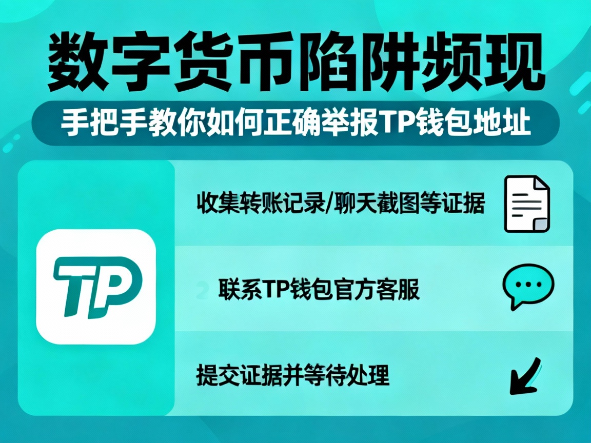 数字货币陷阱频现，手把手教你如何正确举报TP钱包地址