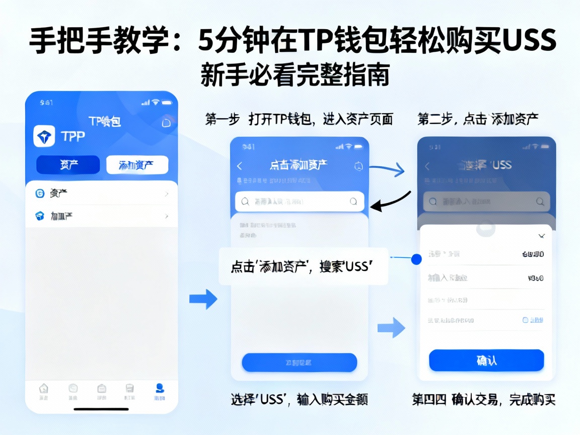 手把手教学，5分钟在TP钱包轻松购买USS，新手必看完整指南！
