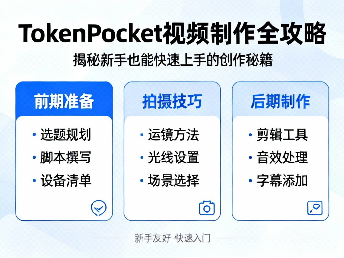 TokenPocket视频制作全攻略，揭秘新手也能快速上手的创作秘籍