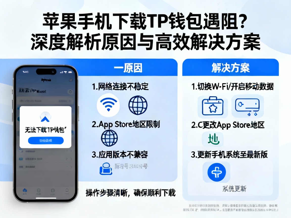 苹果手机下载TP钱包遇阻？深度解析原因与高效解决方案