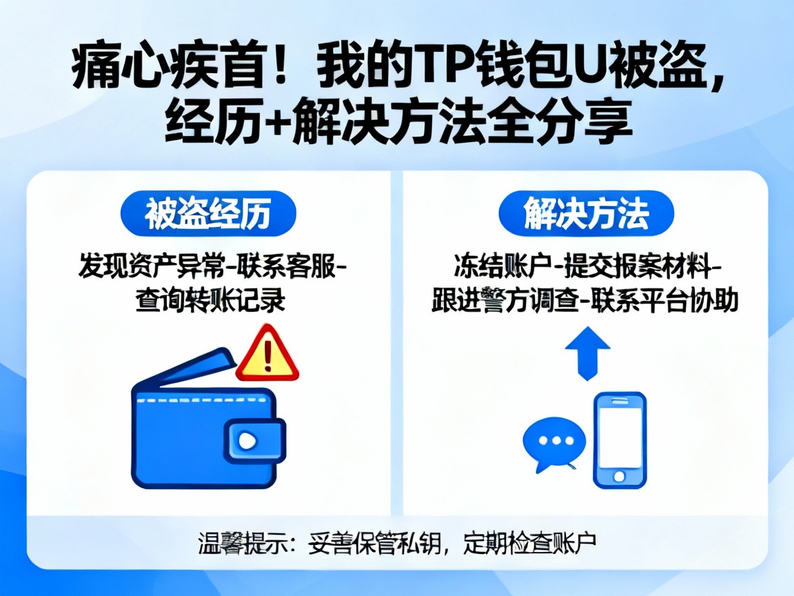 痛心疾首！我的TP钱包U被盗，经历+解决方法全分享