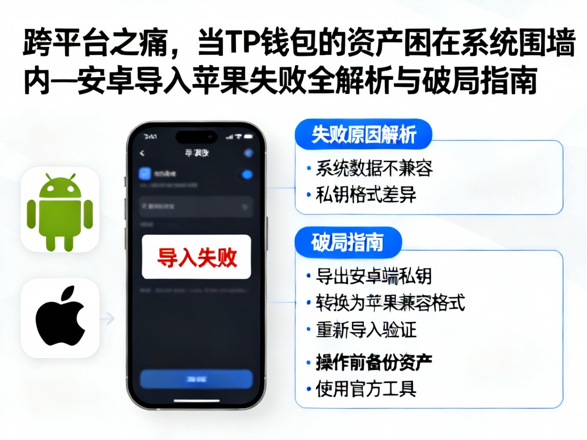 跨平台之痛，当TP钱包的资产困在系统围墙内—安卓导入苹果失败全解析与破局指南