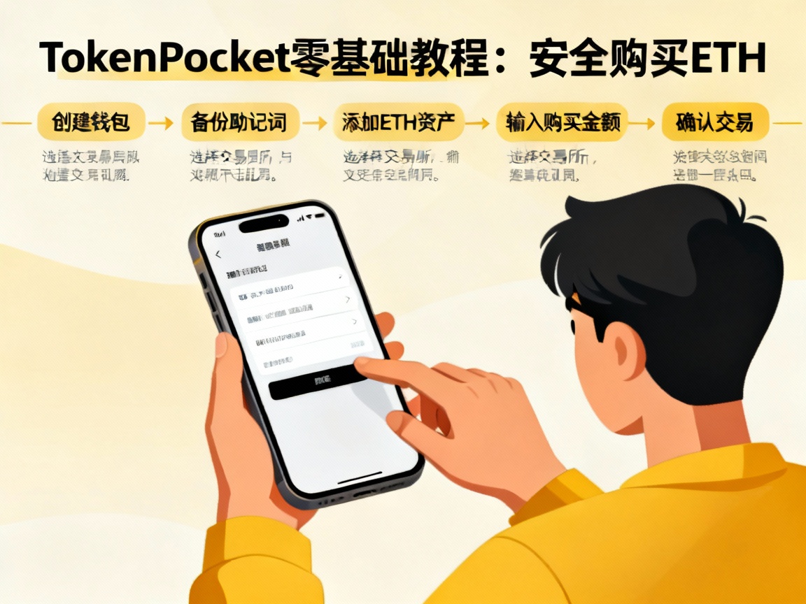 TokenPocket零基础教程，一步步教你如何安全购买ETH
