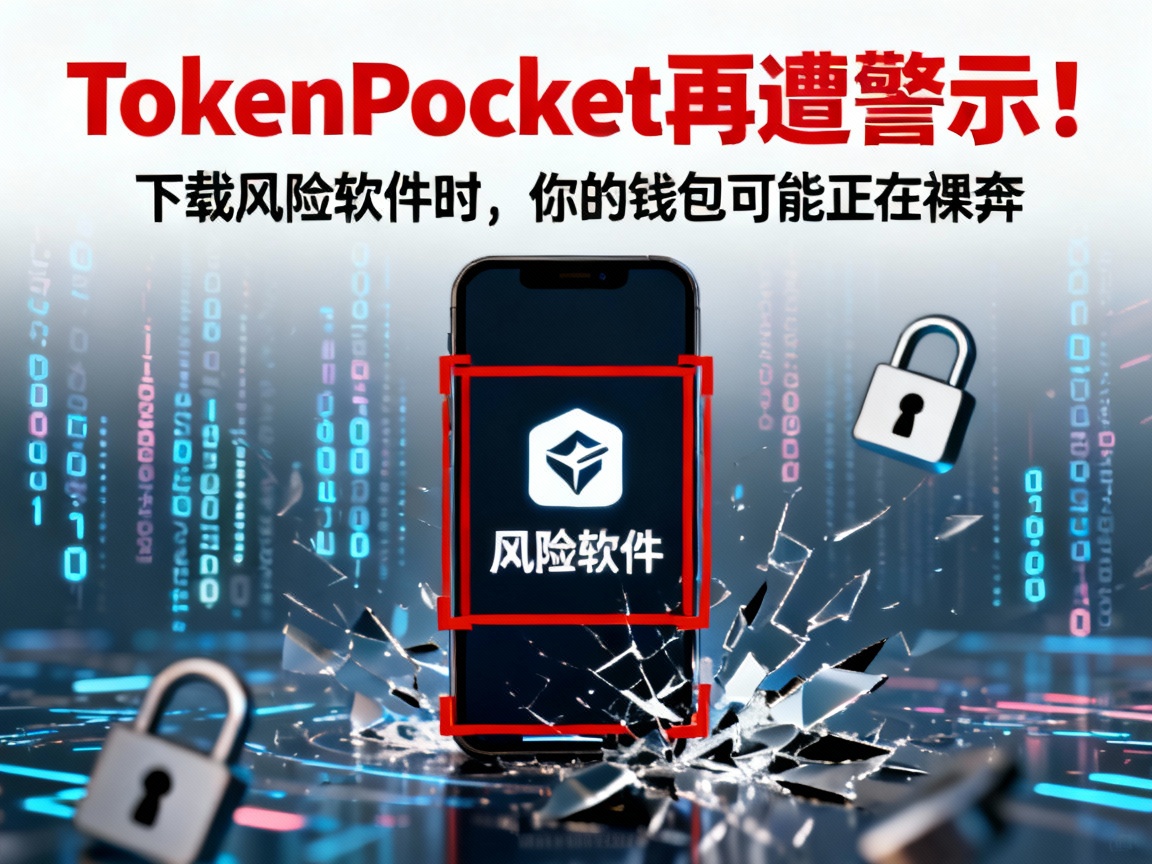 TokenPocket再遭警示！下载风险软件时，你的钱包可能正在裸奔