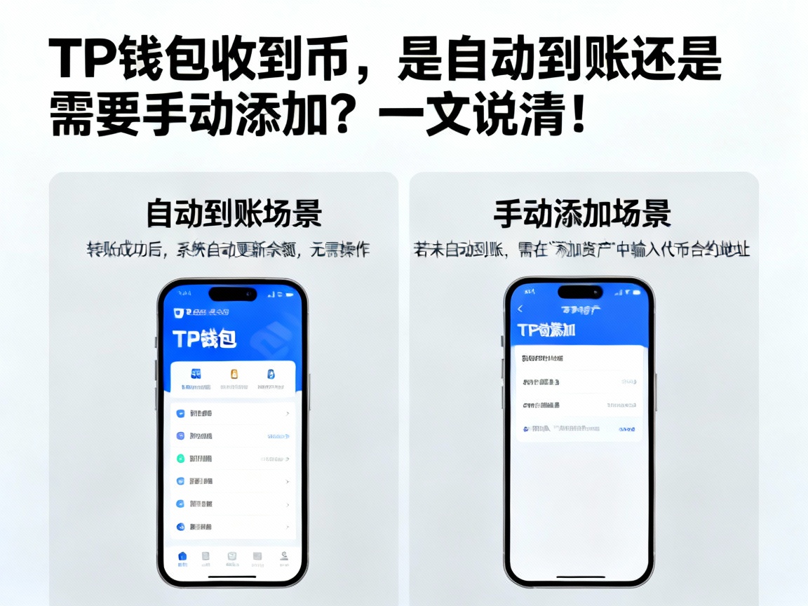 TP钱包收到币，是自动到账还是需要手动添加？一文说清！