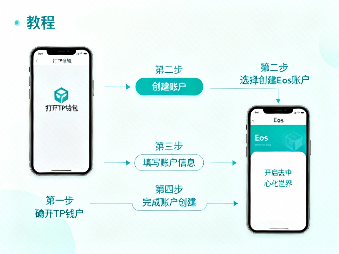 从零开始，手把手教你用TP钱包创建专属Eos账户，开启去中心化世界大门
