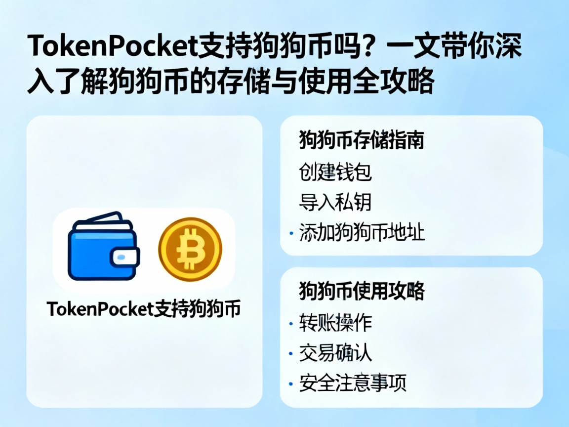 TokenPocket支持狗狗币吗？一文带你深入了解狗狗币的存储与使用全攻略