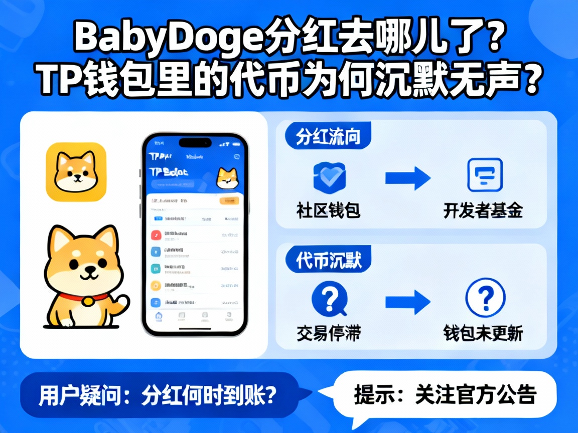BabyDoge分红去哪儿了？TP钱包里的代币为何沉默无声？