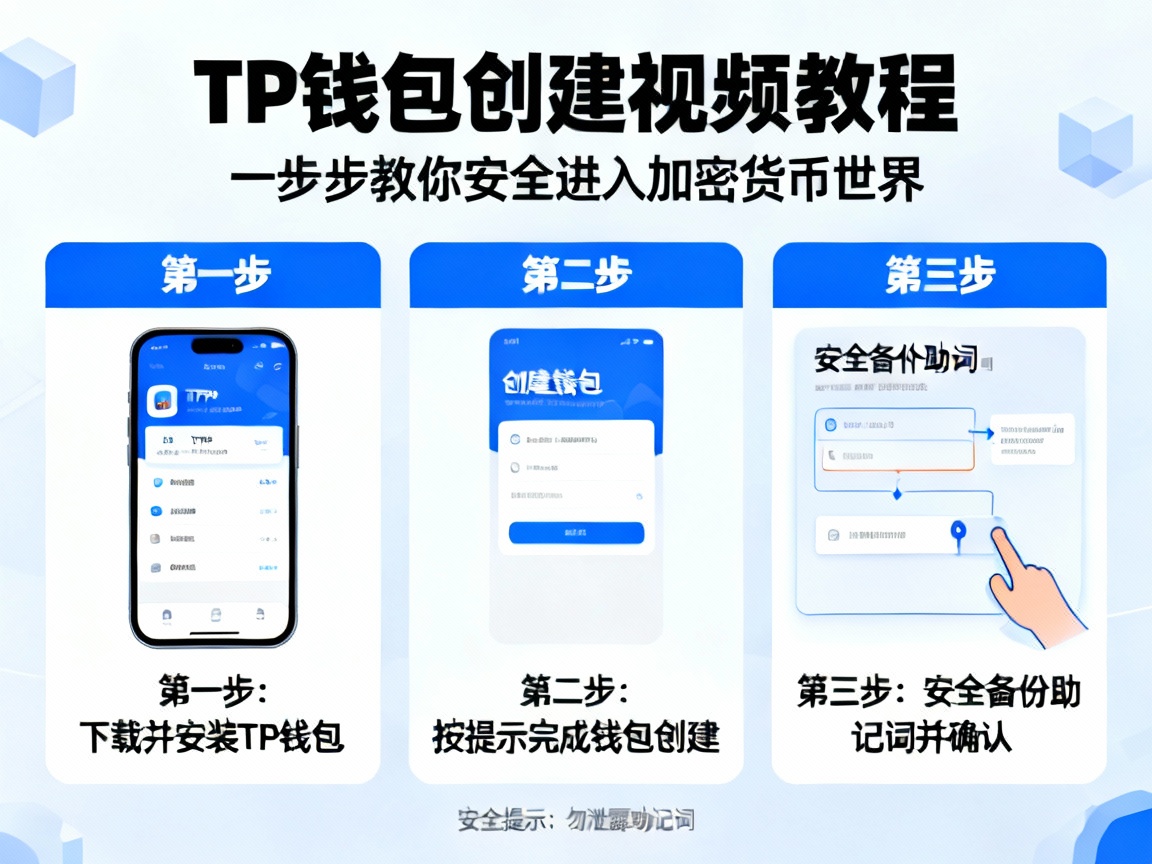 TP钱包创建视频教程，一步步教你安全进入加密货币世界