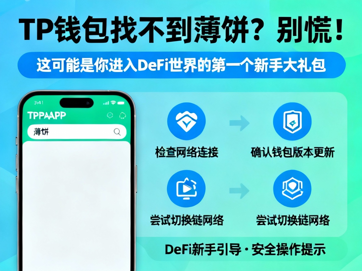 TP钱包找不到薄饼？别慌！这可能是你进入DeFi世界的第一个新手大礼包