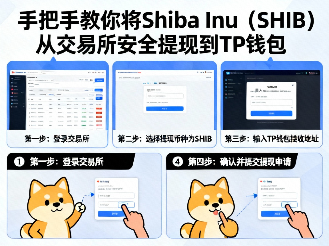 手把手教你，将Shiba Inu（SHIB）从交易所安全提现到TP钱包