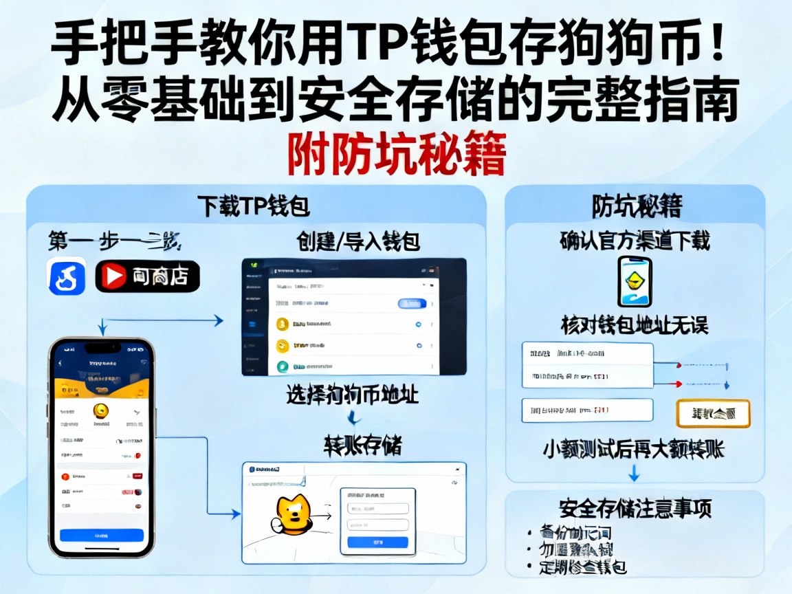 手把手教你用TP钱包存狗狗币！从零基础到安全存储的完整指南🔥附防坑秘籍）