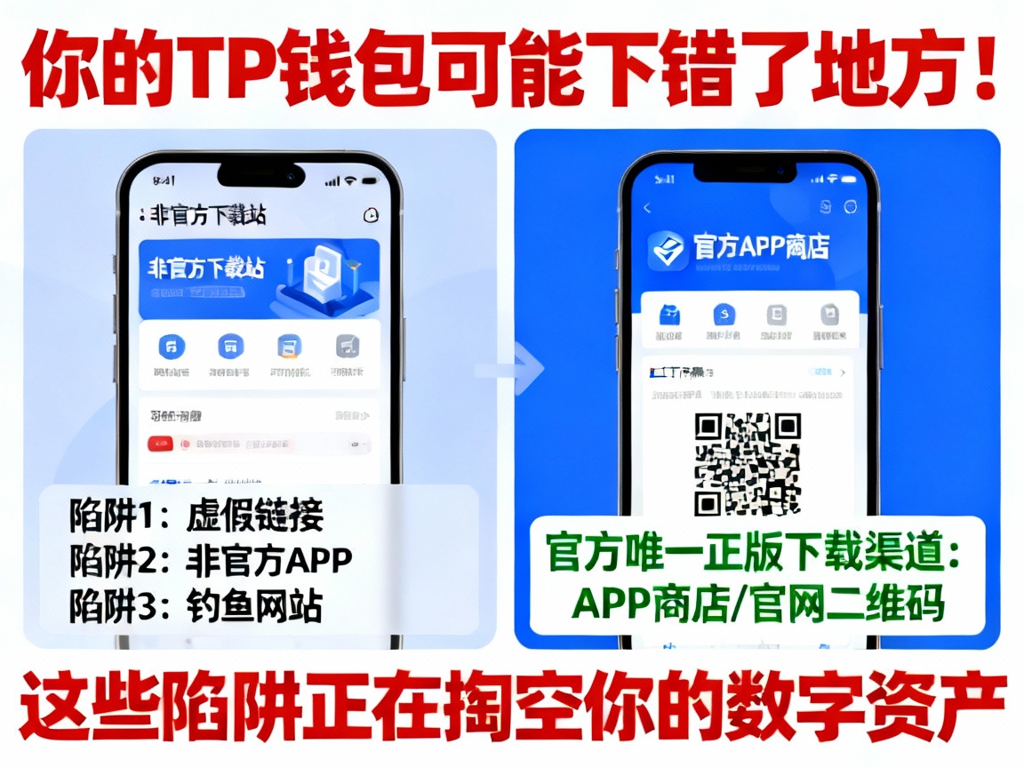 你的TP钱包可能下错了地方！官方唯一正版下载渠道全揭秘，这些陷阱正在掏空你的数字资产