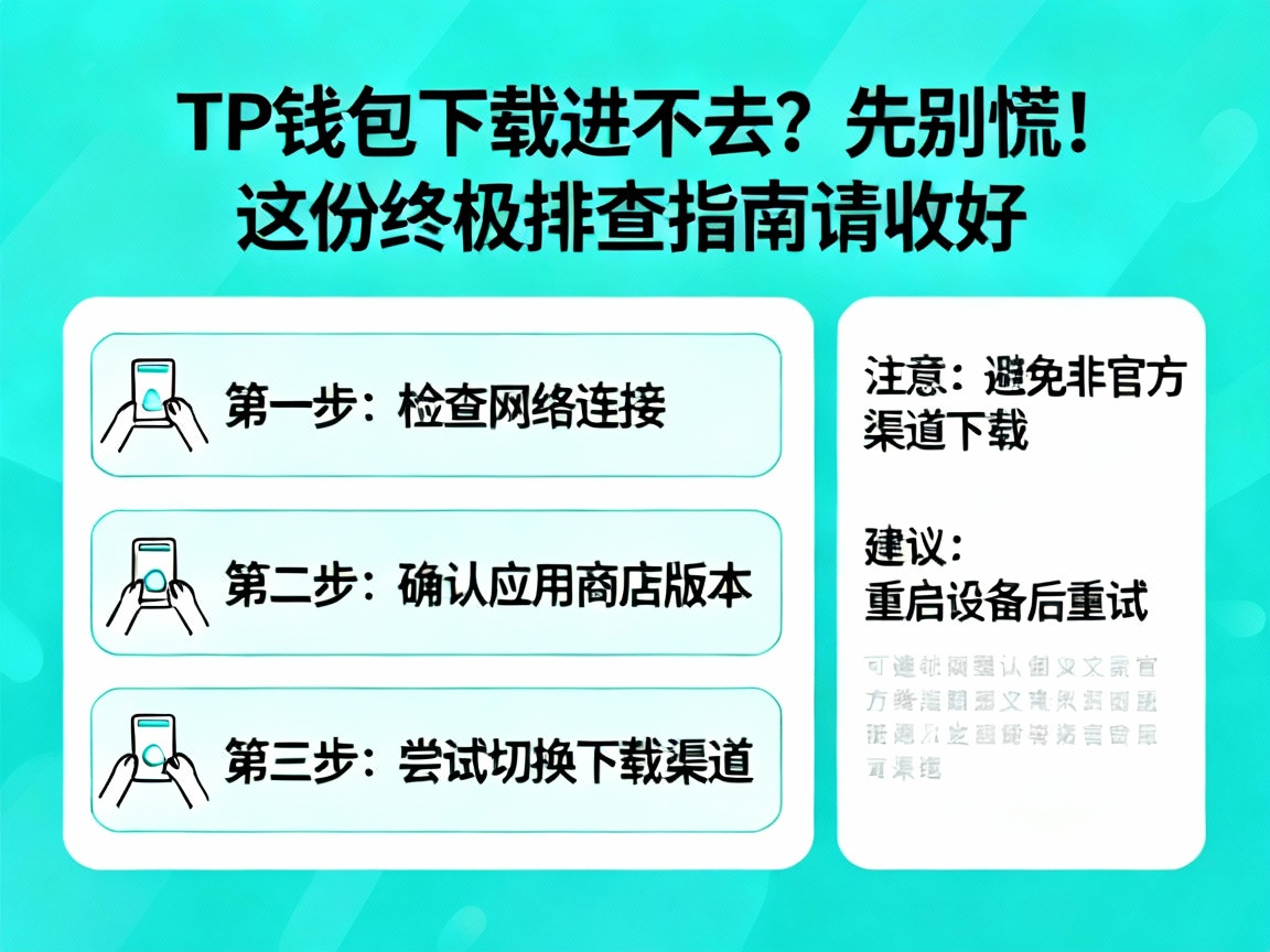 TP钱包下载进不去？先别慌！这份终极排查指南请收好