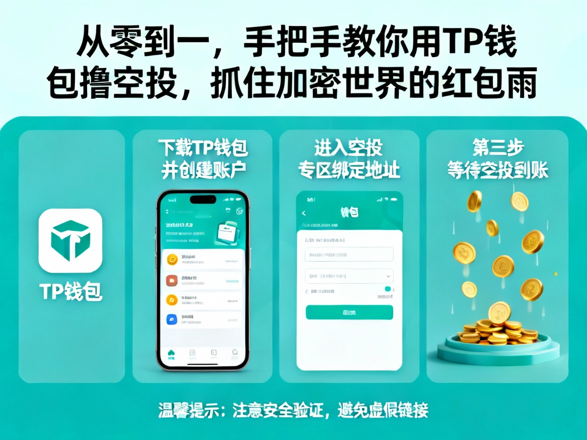 从零到一，手把手教你用TP钱包撸空投，抓住加密世界的红包雨