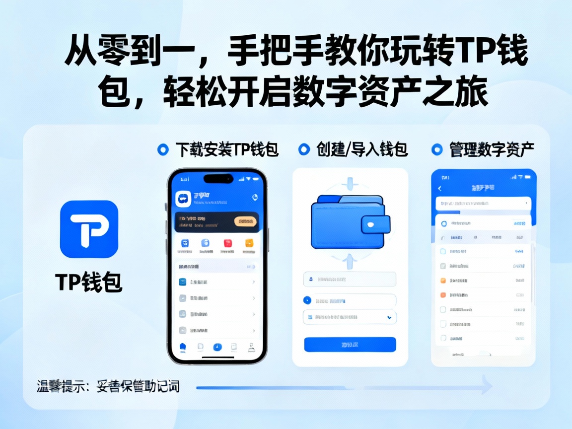 从零到一，手把手教你玩转TP钱包，轻松开启数字资产之旅