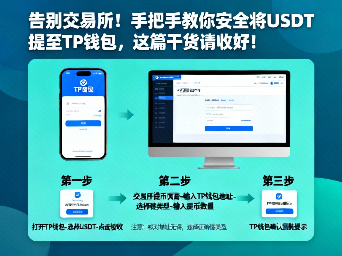 告别交易所！手把手教你安全将USDT提至TP钱包，这篇干货请收好！