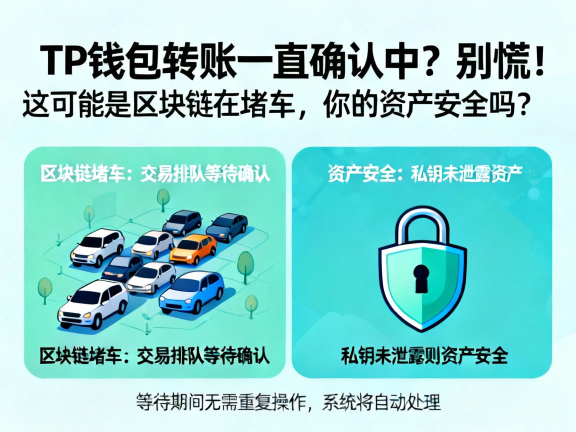 TP钱包转账一直确认中？别慌！这可能是区块链在堵车，你的资产安全吗？