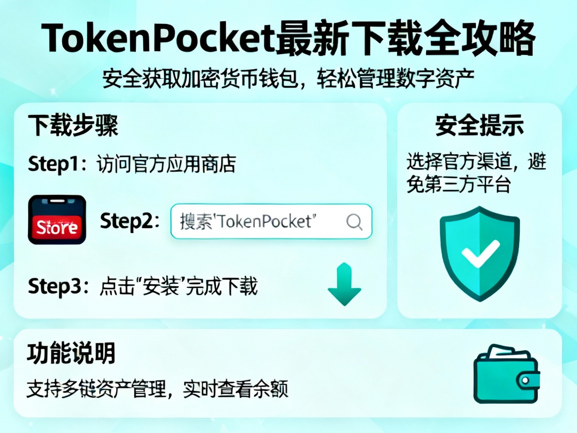 TokenPocket最新下载全攻略，安全获取加密货币钱包，轻松管理数字资产