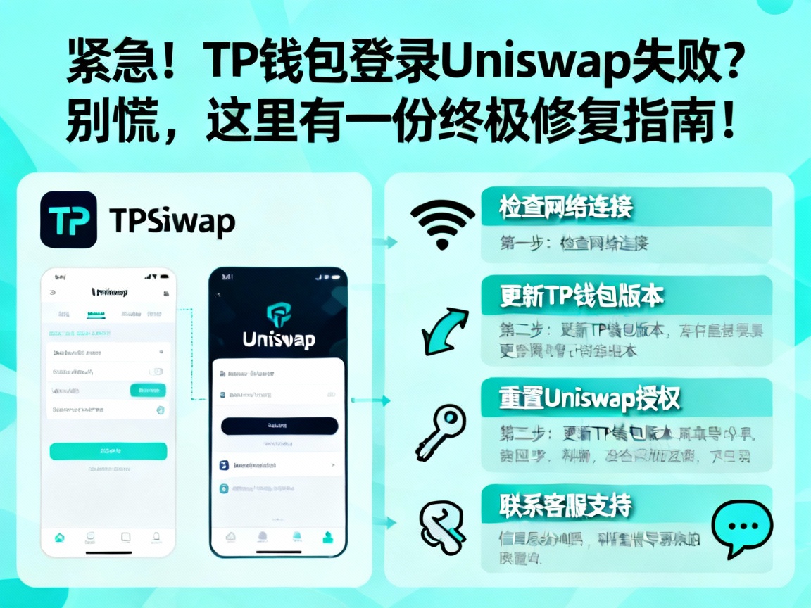 紧急！TP钱包登录Uniswap失败？别慌，这里有一份终极修复指南！