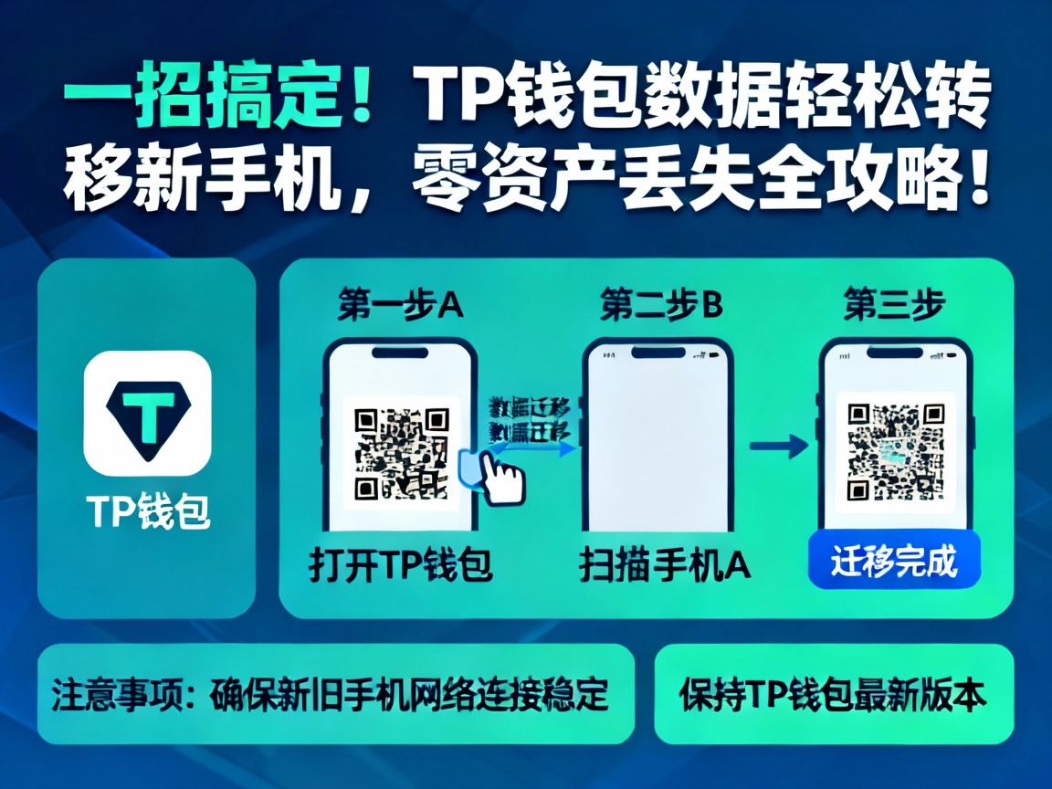 一招搞定！TP钱包数据轻松转移新手机，零资产丢失全攻略！
