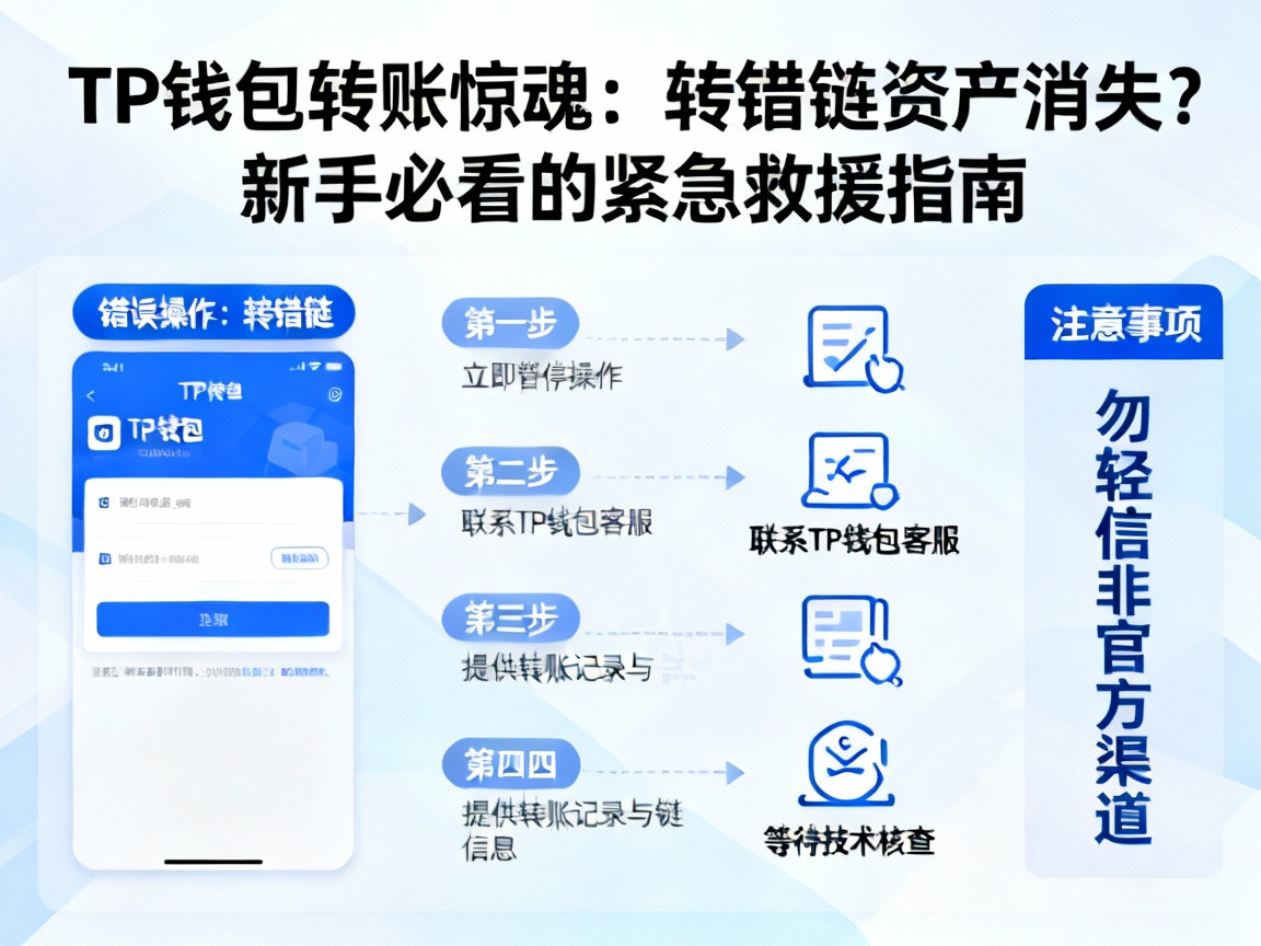 TP钱包转账惊魂，转错链资产消失？新手必看的紧急救援指南
