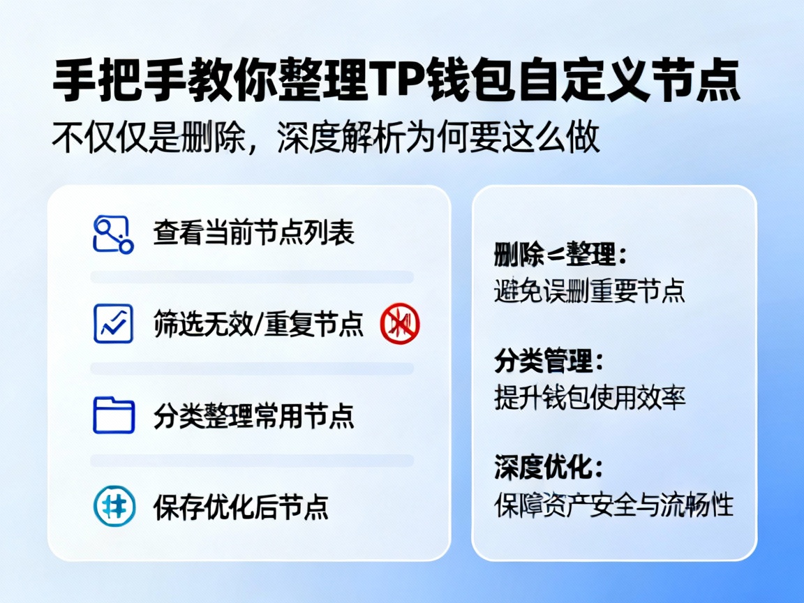 不仅仅是删除，手把手教你整理TP钱包自定义节点，并深度解析为何要这么做