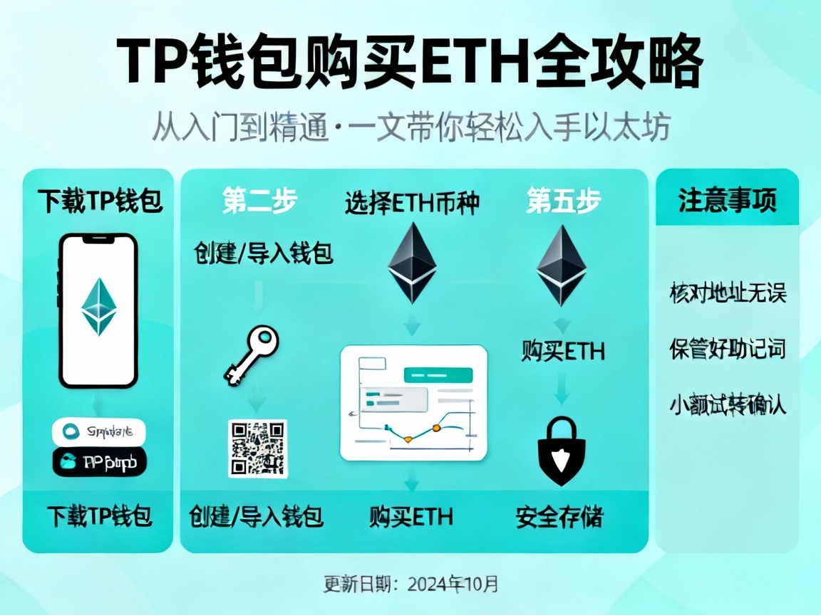 TP钱包购买ETH全攻略，从入门到精通，一文带你轻松入手以太坊