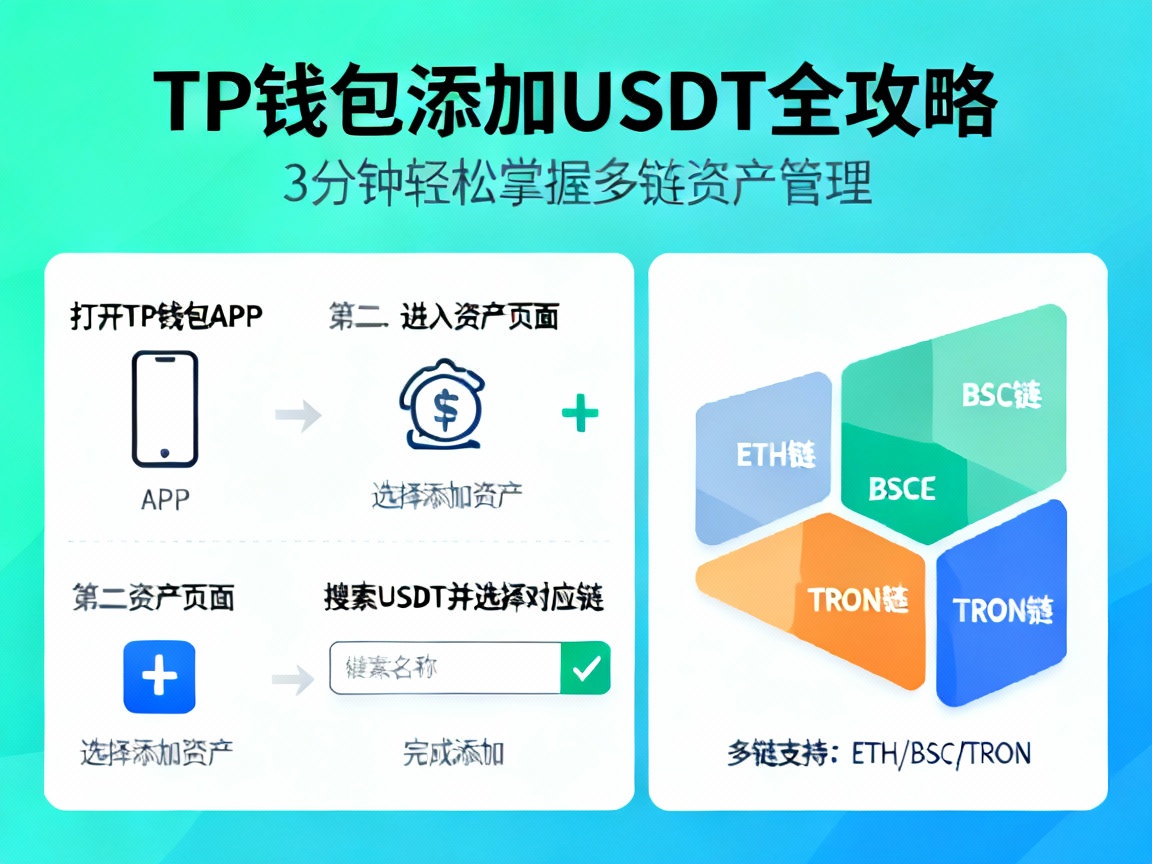 TP钱包添加USDT全攻略，3分钟轻松掌握多链资产管理