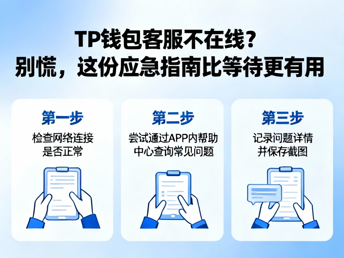 TP钱包客服不在线？别慌，这份应急指南比等待更有用