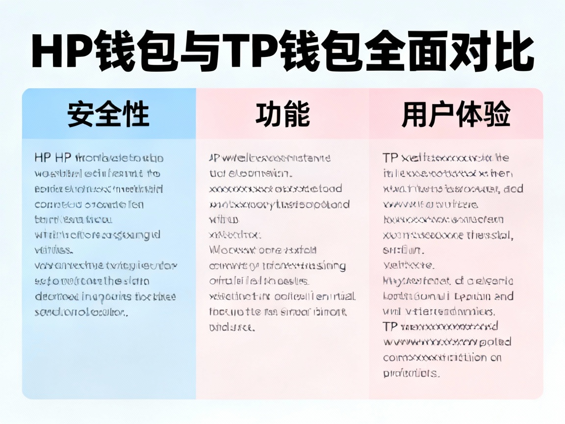 HP钱包与TP钱包全面对比，安全性、功能与用户体验大揭秘