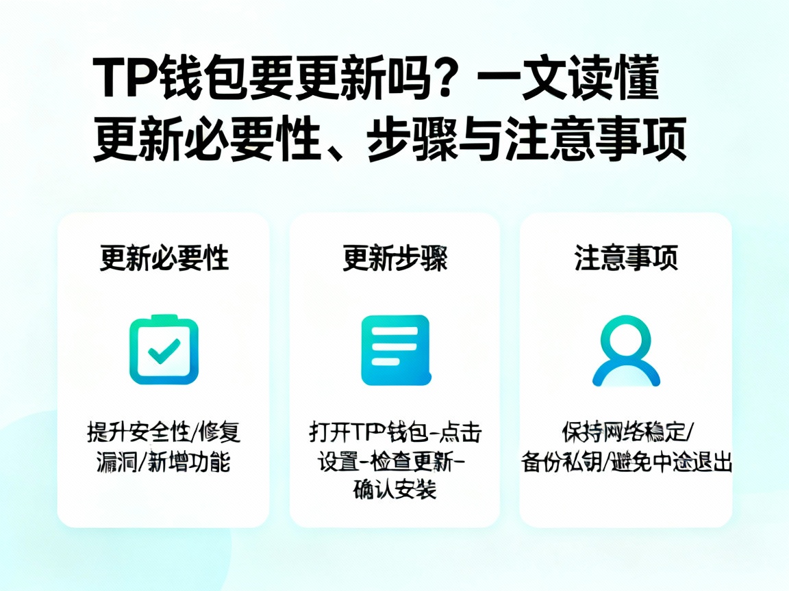 TP钱包要更新吗？一文读懂更新必要性、步骤与注意事项
