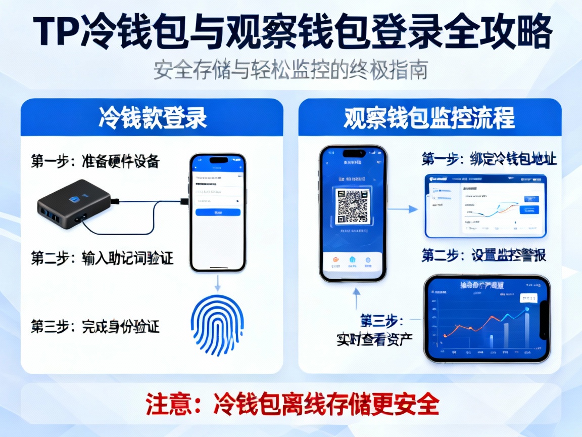 TP冷钱包与观察钱包登录全攻略，安全存储与轻松监控的终极指南