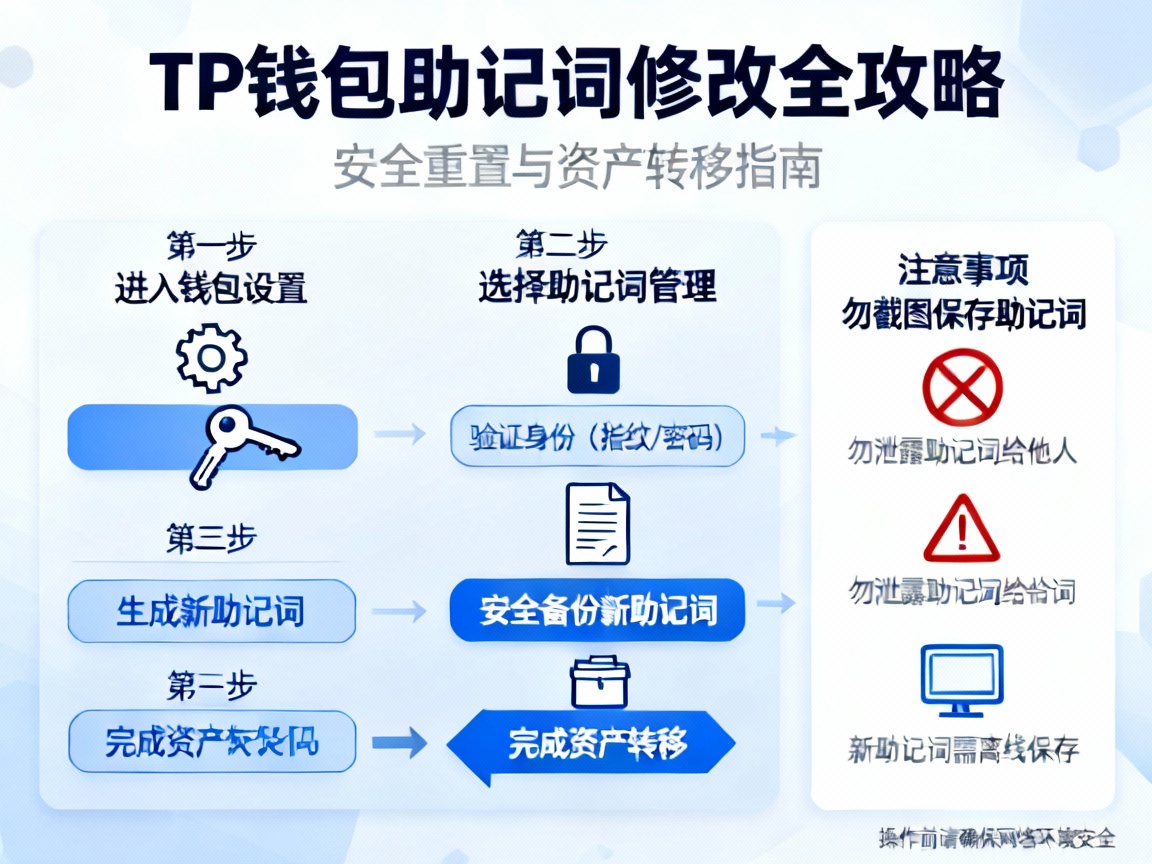 TP钱包助记词修改全攻略，安全重置与资产转移指南