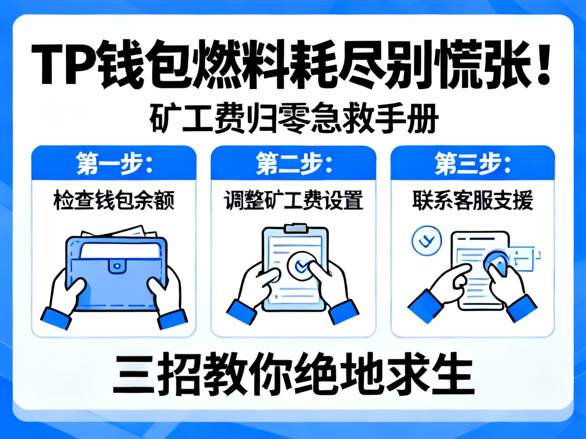 TP钱包燃料耗尽别慌张！矿工费归零急救手册，三招教你绝地求生