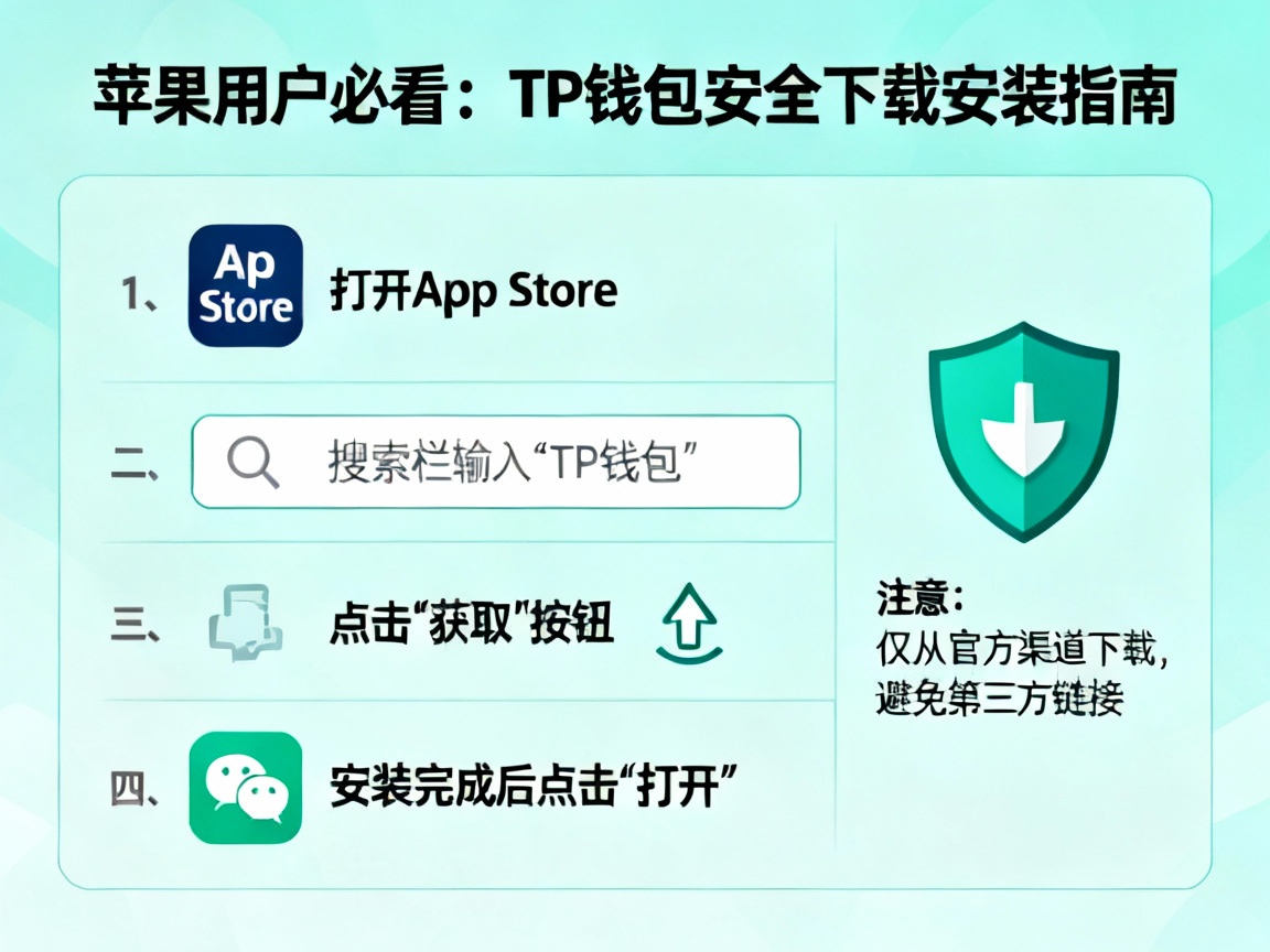 苹果用户必看，一步步教你安全下载安装TP钱包软件