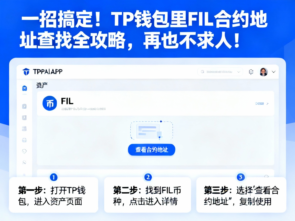 一招搞定！TP钱包里FIL合约地址查找全攻略，再也不求人！
