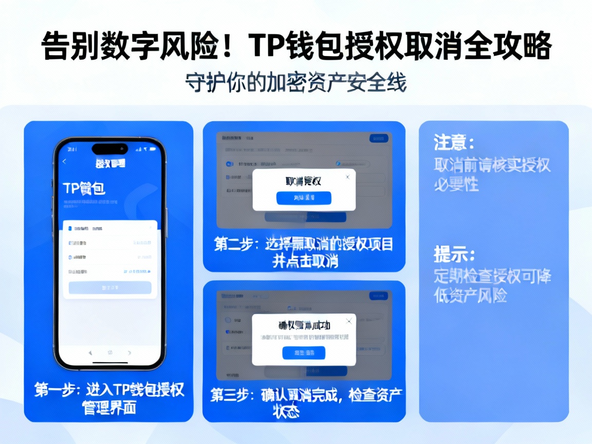 告别数字风险！TP钱包授权取消全攻略，守护你的加密资产安全线