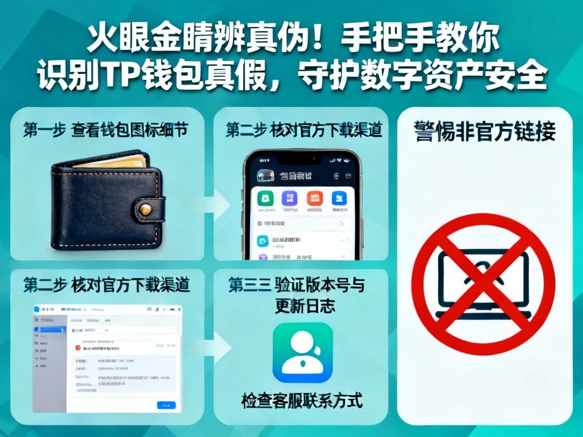 火眼金睛辨真伪！手把手教你识别TP钱包真假，守护数字资产安全