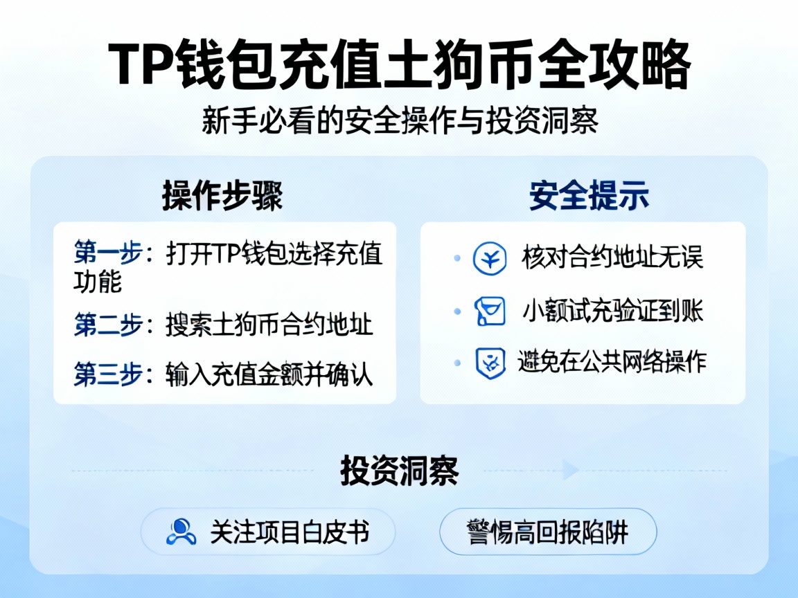TP钱包充值土狗币全攻略，新手必看的安全操作与投资洞察