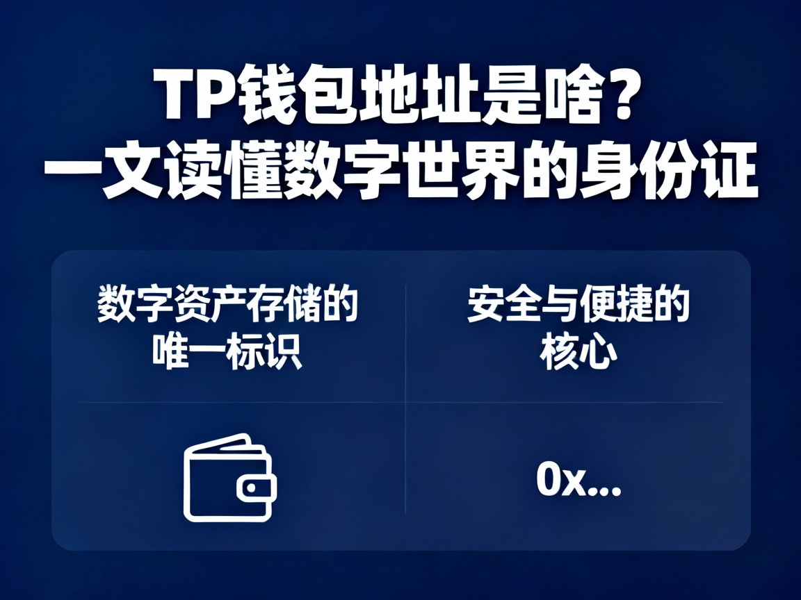 TP钱包地址是啥？一文读懂数字世界的身份证